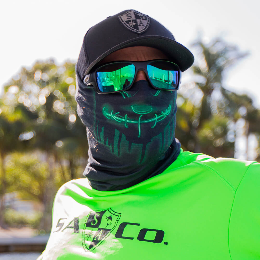 Neon Purge (Green/Red/Blue) - Crazy Mask