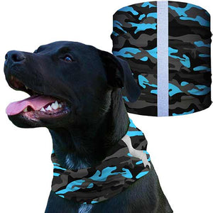 Military Camo Aqua - Crazy Mask