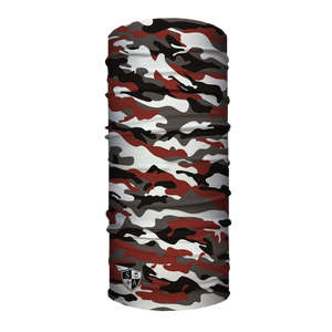 Classic Military Camo (Grey/Green/Orange/Crimson) - Crazy Mask