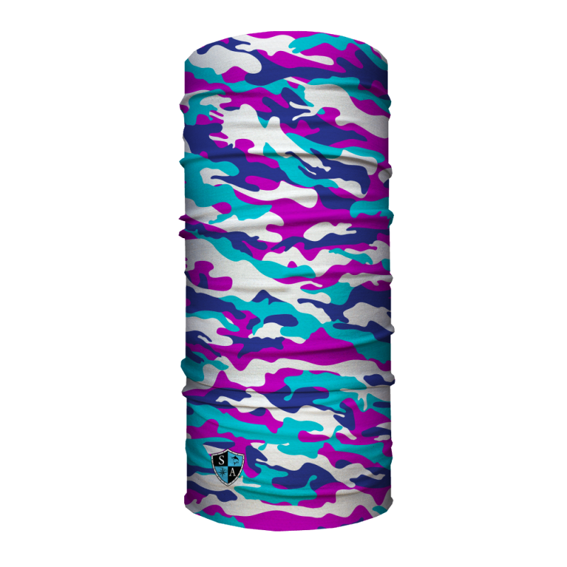 Multicolour Military Camo (Rasta/Aqua/Aero/Fire Red/Dart/Surge/Magenta/Amethyst/Electric) - Crazy Mask