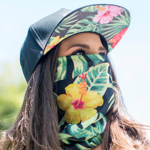 Hawaiian Floral - Crazy Mask