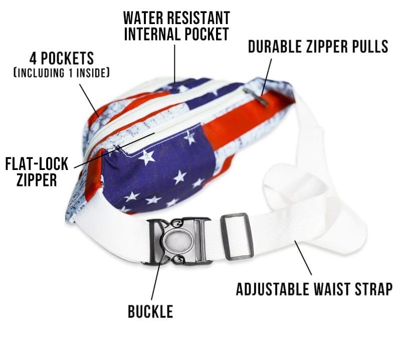 Blackout American Flag - Crazy Mask