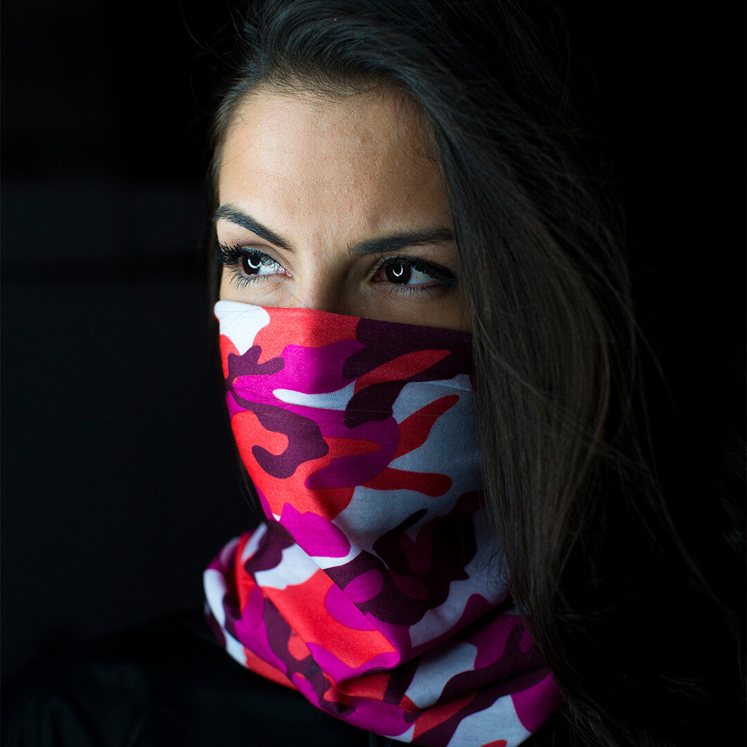 Pink Camo - Crazy Mask