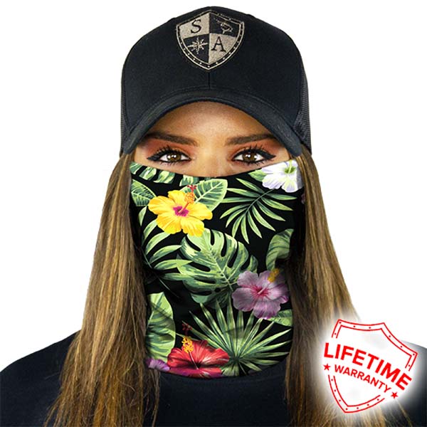 Hawaiian Floral - Crazy Mask