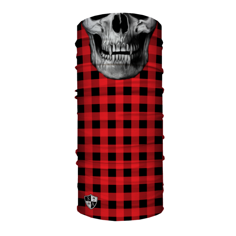 Lumberjack Skull | Red - Crazy Mask