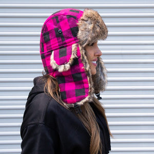 Lumberjack (Red/Pink) - Crazy Mask