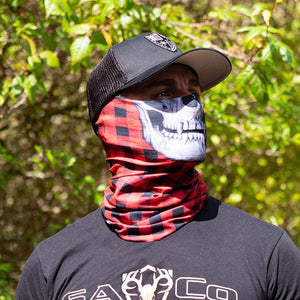 Lumberjack Skull | Red - Crazy Mask