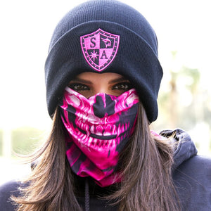 Skull Tech (Red/Blue/Pink/Green/Grey/Purple) - Crazy Mask