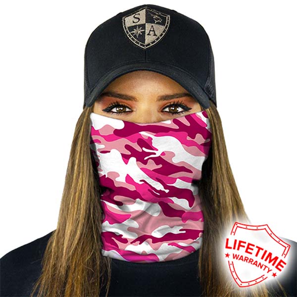 Pink Camo - Crazy Mask