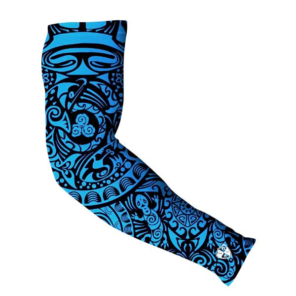 Polynesian Tribal | Blue - Crazy Mask