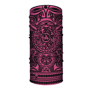 Polynesian Tribal | Pink - Crazy Mask