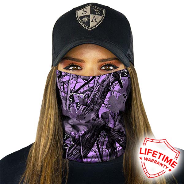 Forest Camo | Purple - Crazy Mask