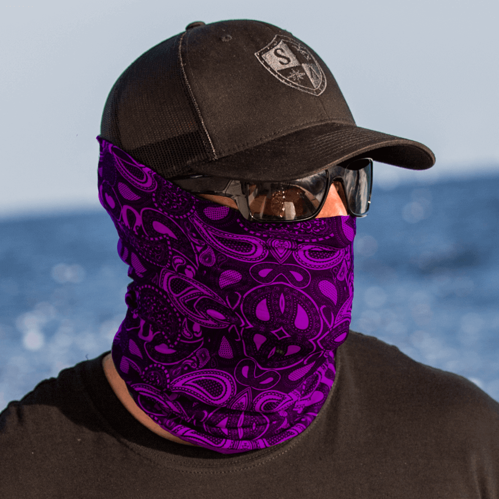 Paisley (Purple/Red/Pink) - Crazy Mask