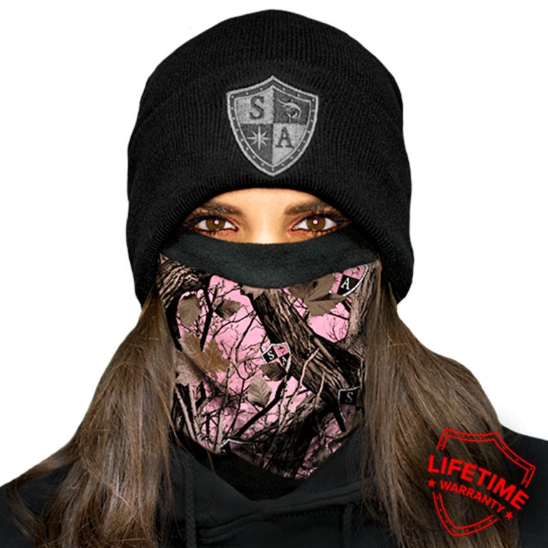 Forest Camo | Pink - Crazy Mask