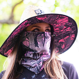 Pink Forest Camo - Crazy Mask