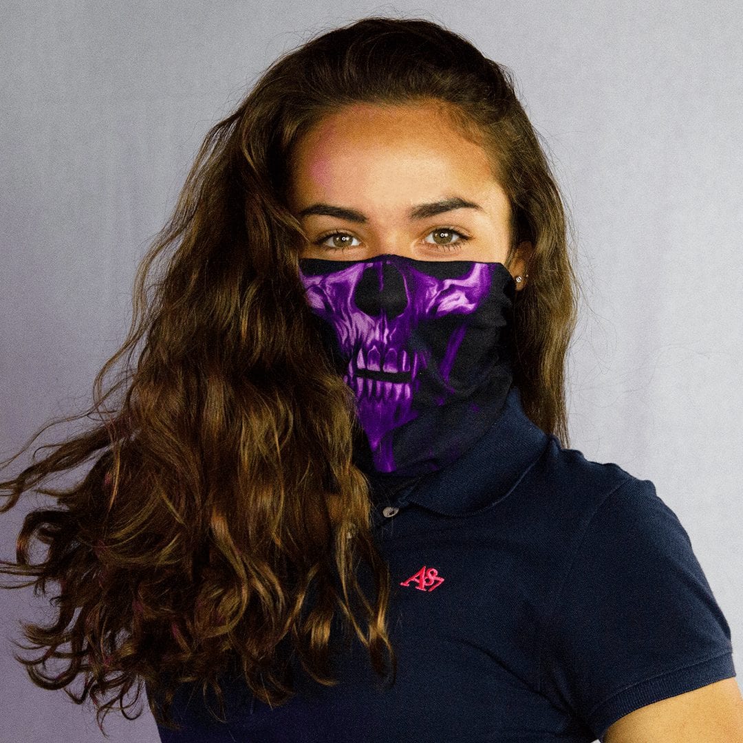 Skull | Purple Crow - Crazy Mask