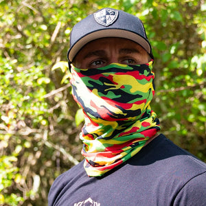 Multicolour Military Camo (Rasta/Aqua/Aero/Fire Red/Dart/Surge/Magenta/Amethyst/Electric) - Crazy Mask