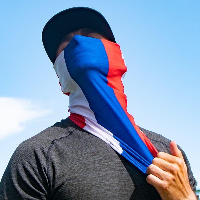 Russian Flag - Crazy Mask