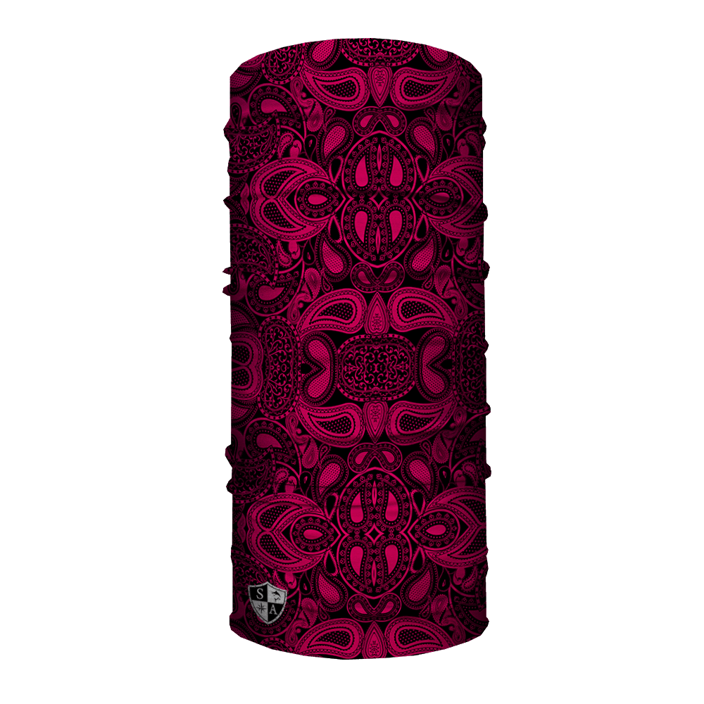 Paisley (Purple/Red/Pink) - Crazy Mask