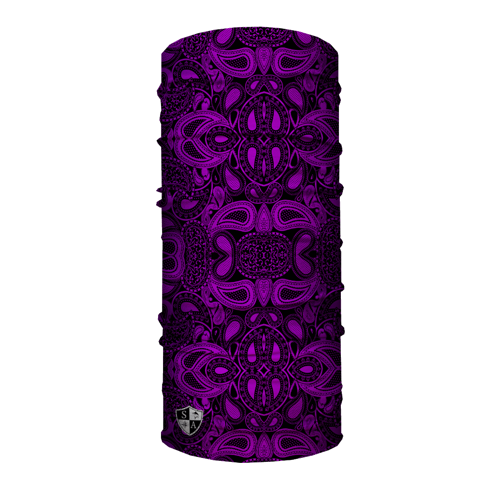 Paisley (Purple/Red/Pink) - Crazy Mask