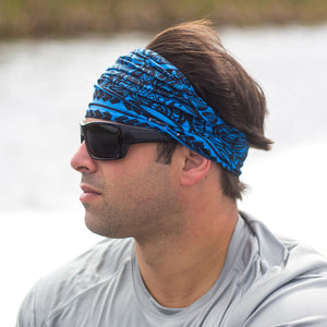 Polynesian Tribal | Blue - Crazy Mask