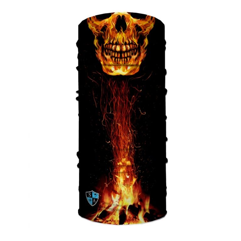 Fire Skull - Crazy Mask