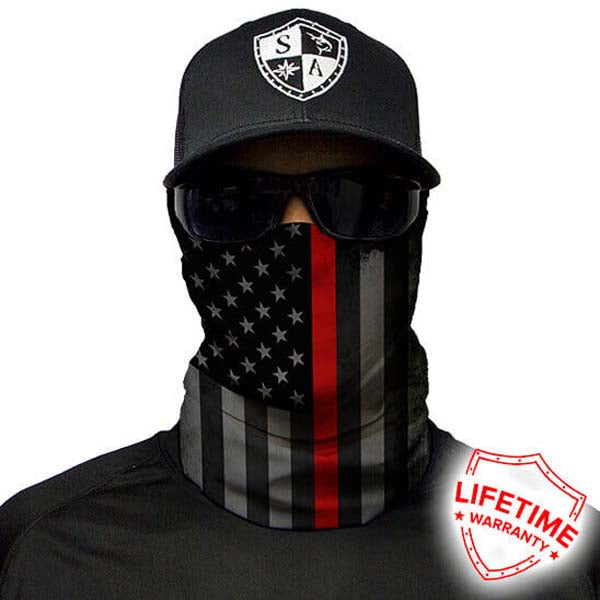 American Flag | Red Line - Crazy Mask