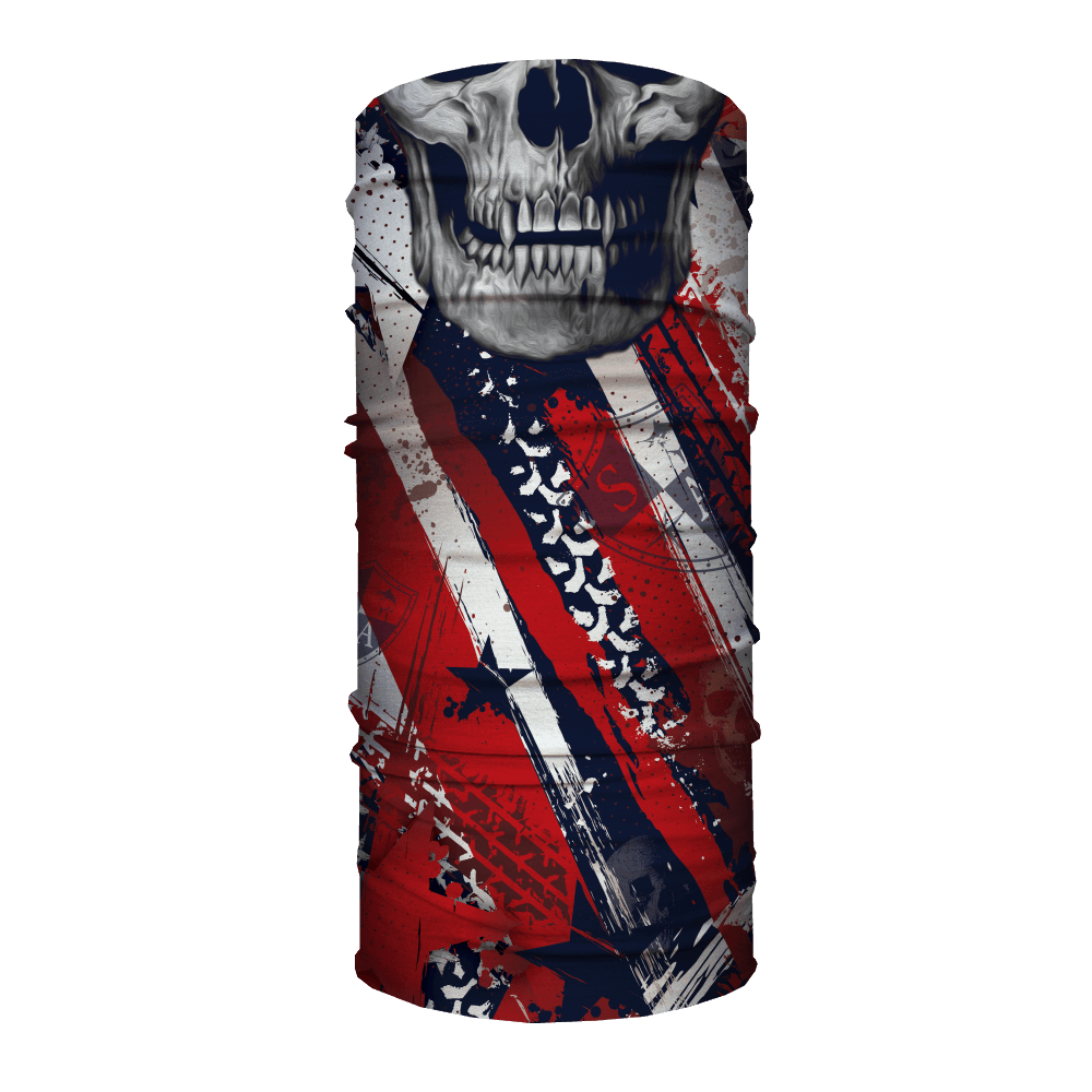 USA Skull - Crazy Mask